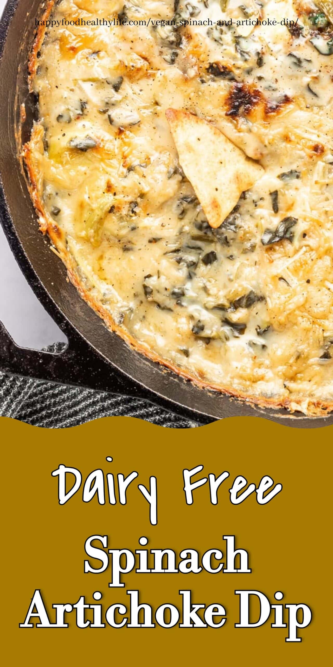 Vegan Spinach Artichoke Dip