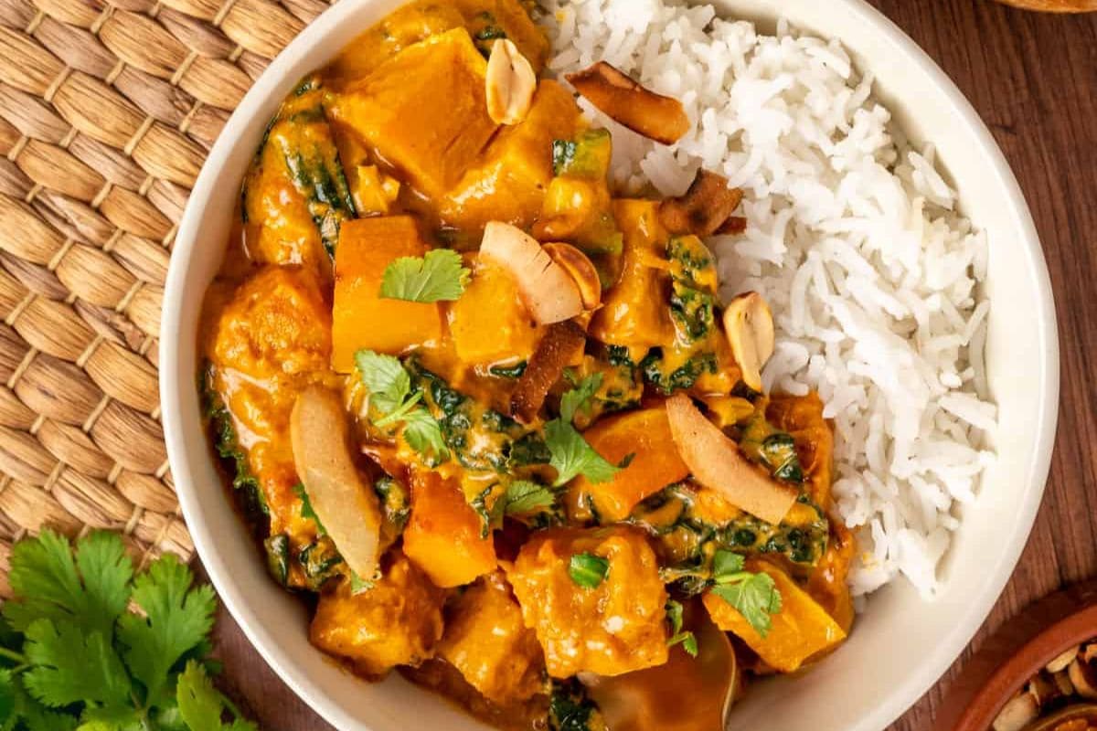 Butternut Squash Curry by Vegan on Board