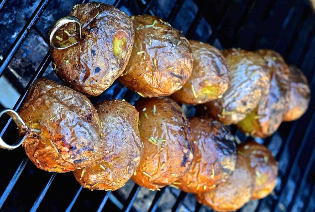 GRILLED BABY POTATOES BY A VIRTUAL VEGAN