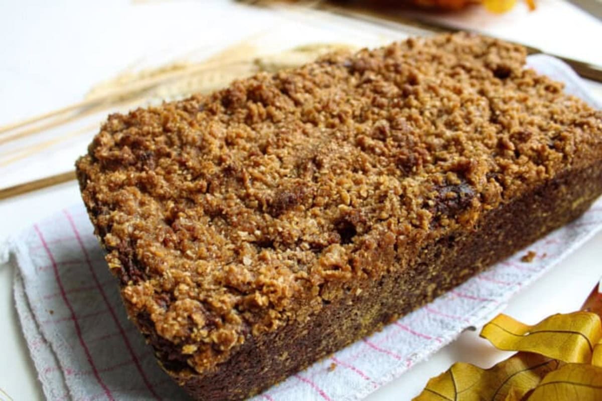 HEALTHY PUMPKIN SWEET POTATO BREAD BY AUDREYTHENA FOOD GODDESS