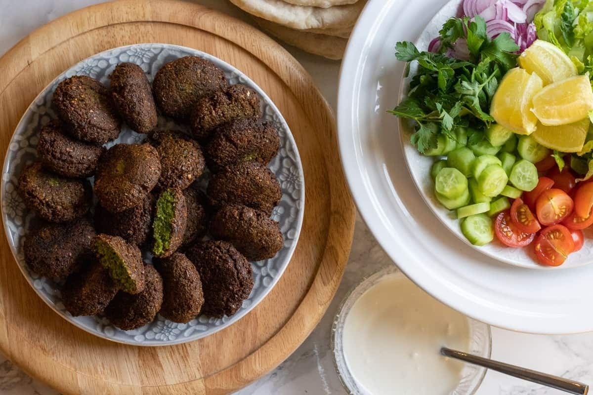 LEBANESE FALAFEL BY COOKING GORGEOUS