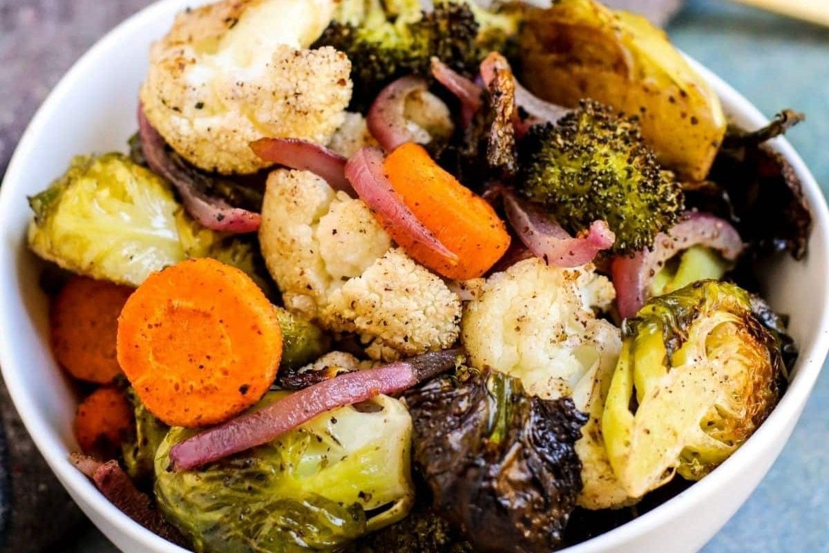 Roasted Fall Vegetables by Veggies Save the Day