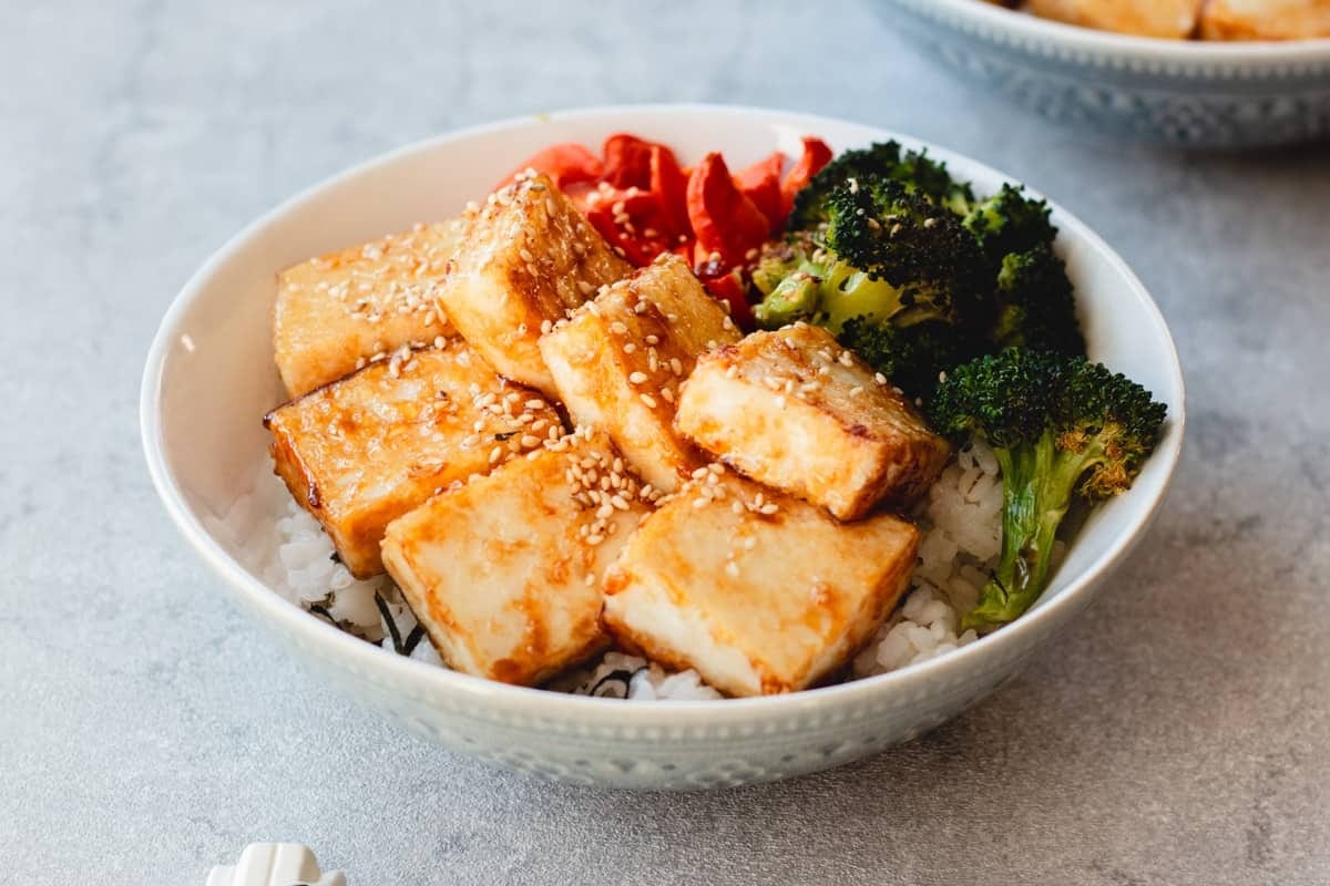 TOFU DONBURI BY CHEF JA COOKS