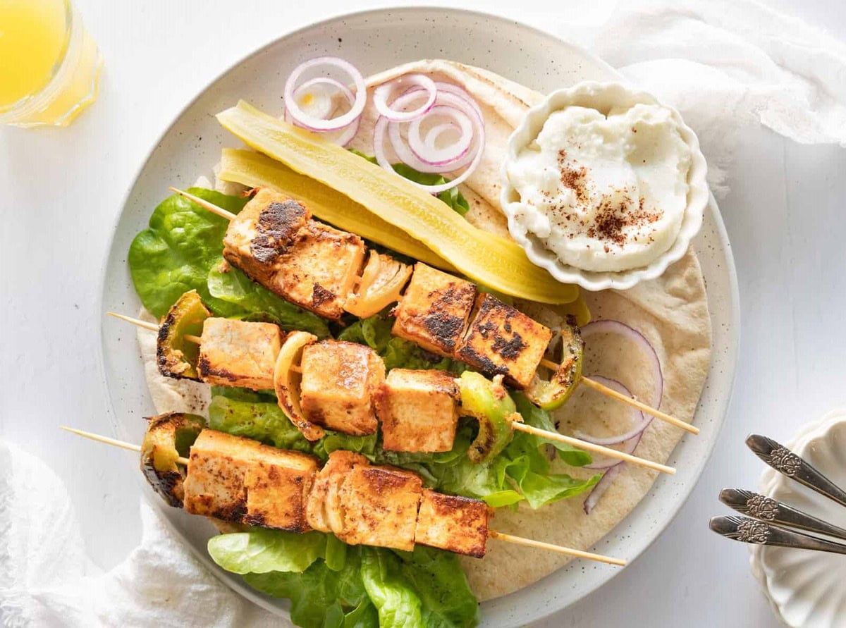 TOFU SKEWERS BY PLANT BASED FOLK