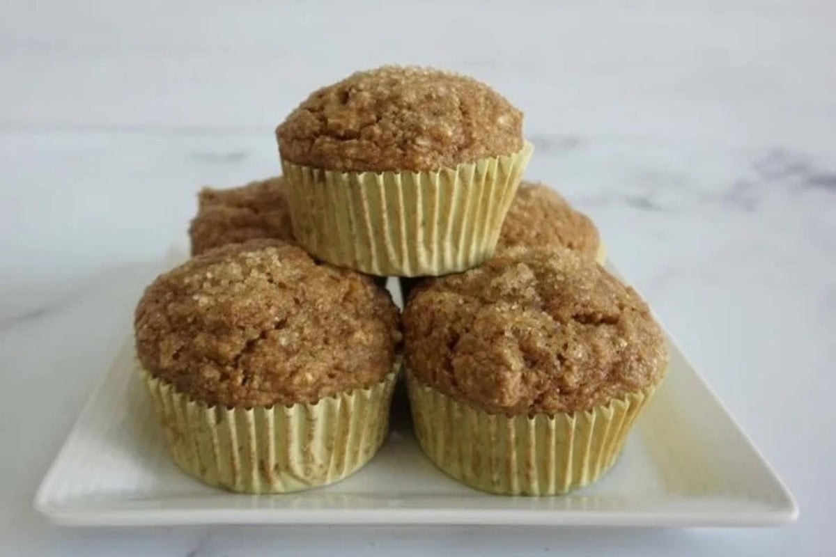 VEGAN BANANA OATMEAL MUFFINS BY SIMPLY OATMEAL WANDERER