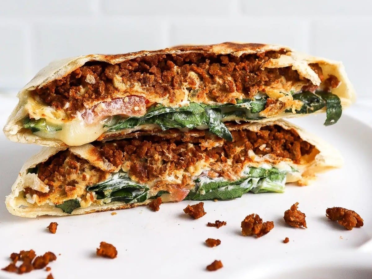 VEGAN CRUNCHWRAP SUPREME RECIPE BY BASICS WITH BAILS