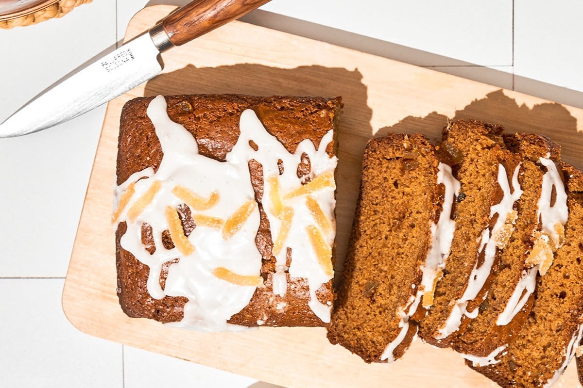 VEGAN GINGER LOAF CAKE BY WHOLEHEARTED EATS