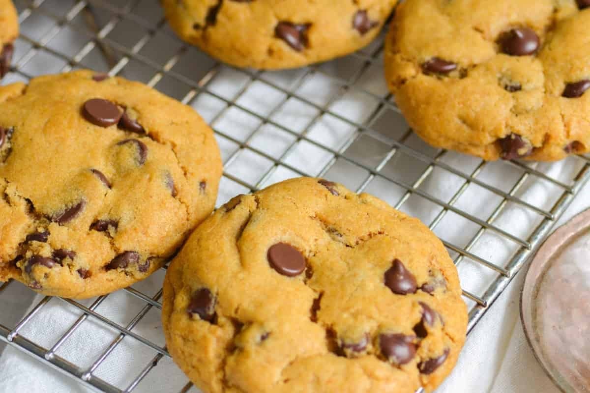 VEGAN PUMPKIN CHOCOLATE CHIP COOKIES BY EARTHLY PROVISIONS