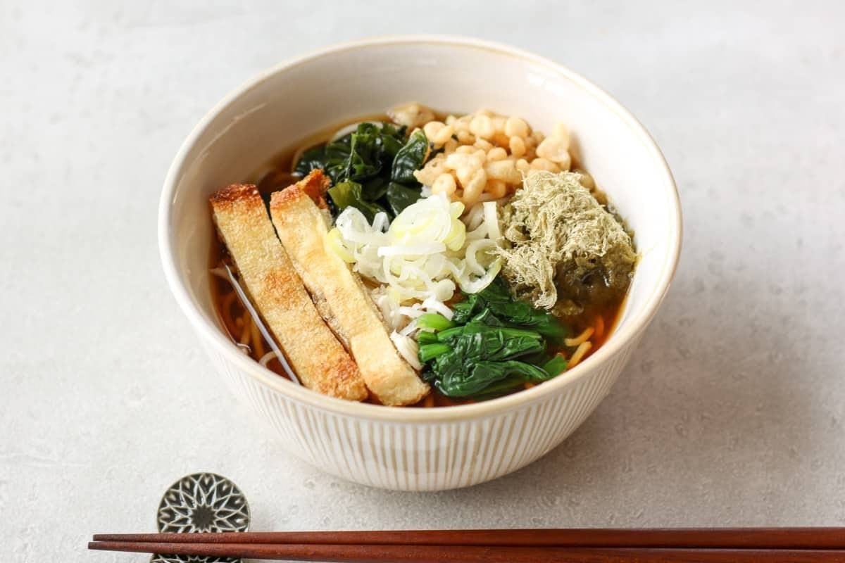 Vegan Soba Noodle Soup by Chef Ja Cooks