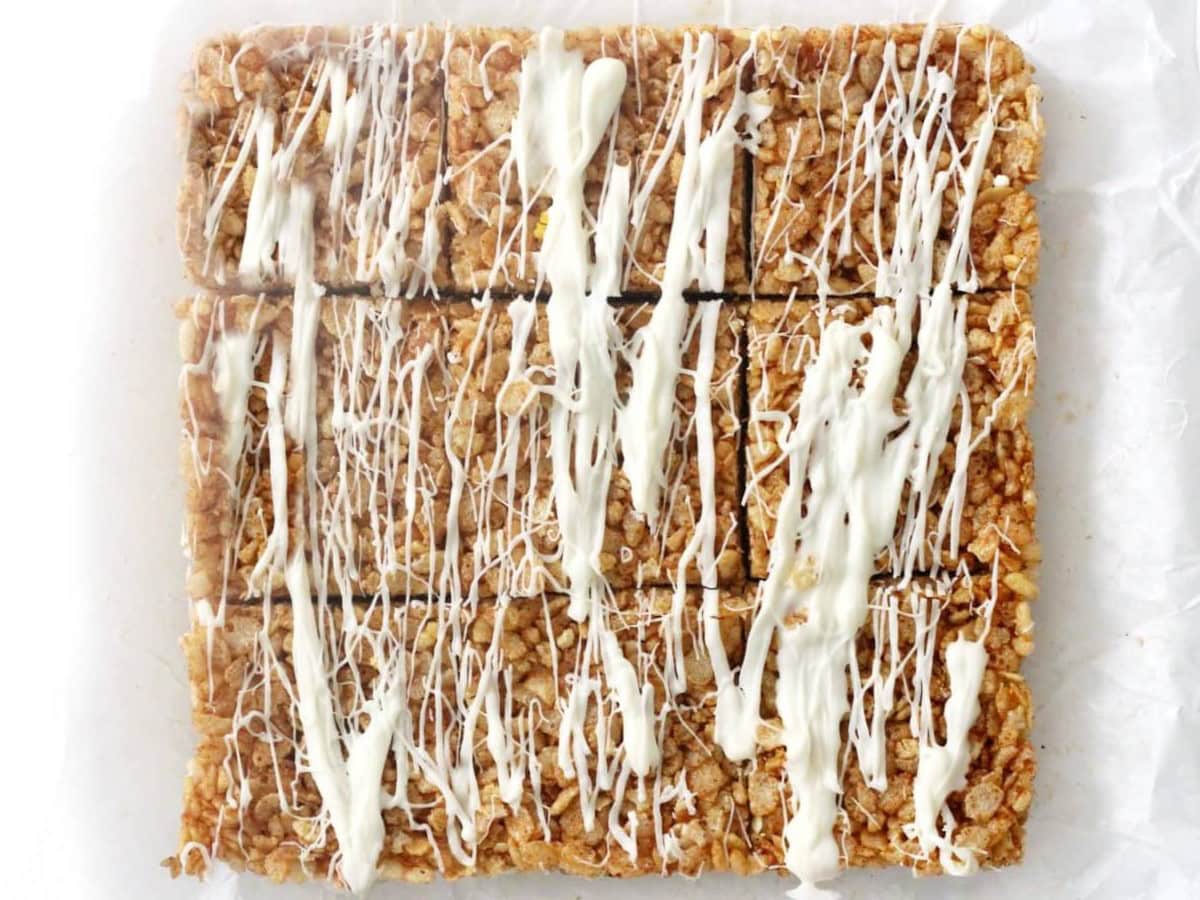 GLUTEN-FREE PUMPKIN SPICE RICE KRISPIE TREATS BY STRENGTH AND SUNSHINE