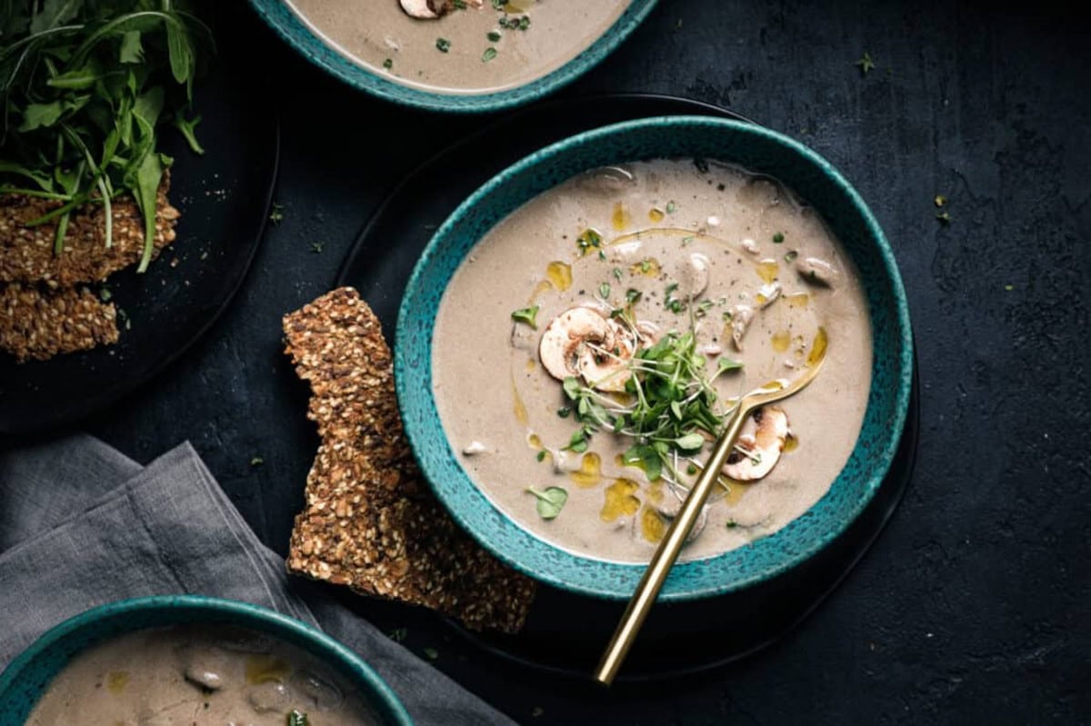 CREAM OF MUSHROOM SOUP BY THE DINNER BELL