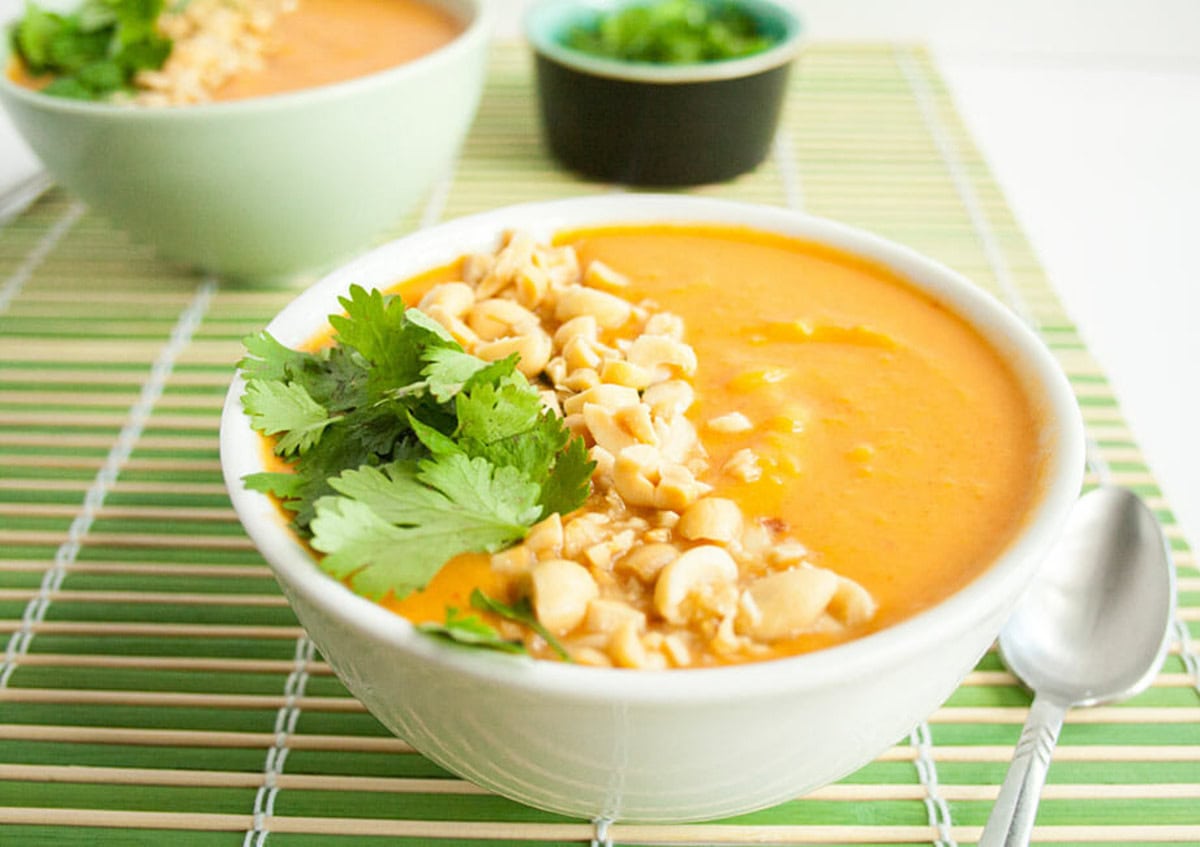 THAI CURRY BUTTERNUT SQUASH SOUP BY CREATE MINDFULLY