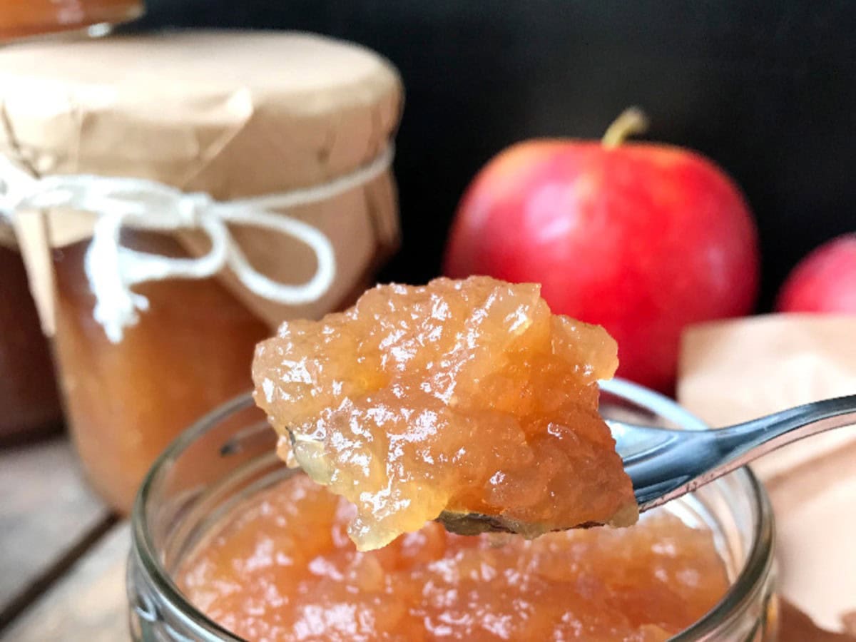 APPLE JAM WITHOUT PECTIN BY EM KAY'S KITCHEN