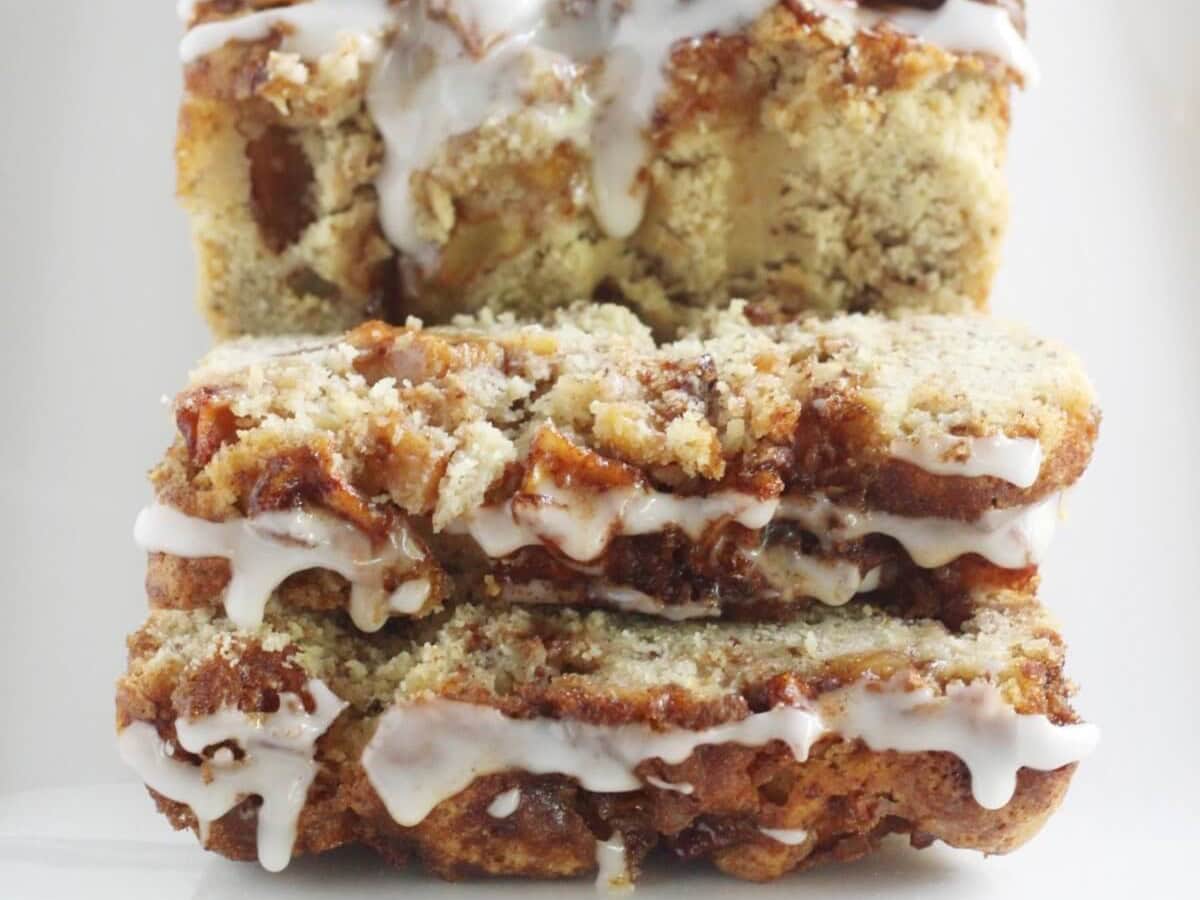 GLUTEN-FREE APPLE FRITTER BREAD BY STRENGTH AND SUNSHINE