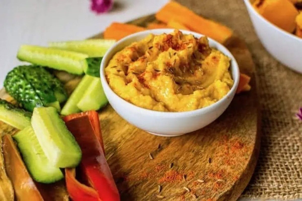 PUMPKIN HUMMUS WITHOUT CHICKPEAS BY HEALY EATS REAL