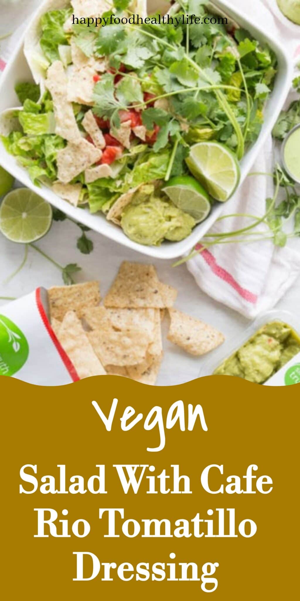 Cafe Rio Salad (Copycat Vegan Recipe)