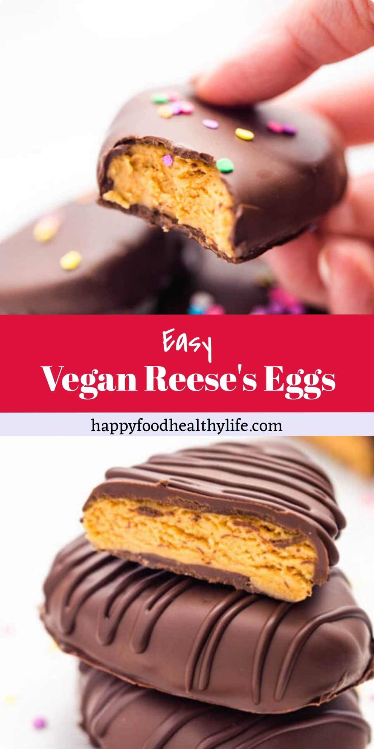 Vegan Peanut Butter Eggs